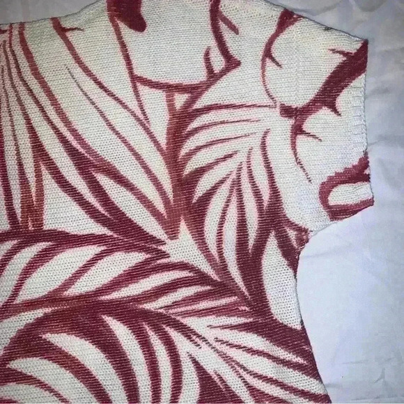 Chico's Women's Pullover Sweater Short Sleeves Size 1(medium) - Picture 12 of 14